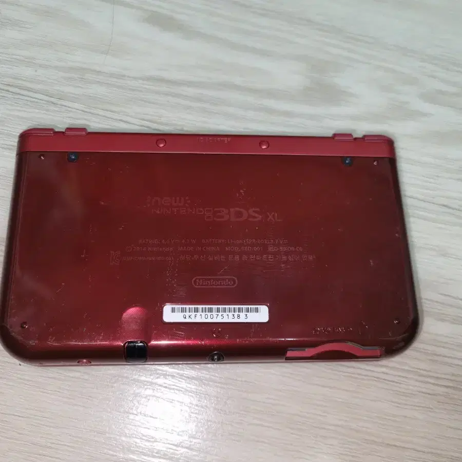 뉴 닌텐도 3ds xl+케이스,파우치,충전기+칩 8개