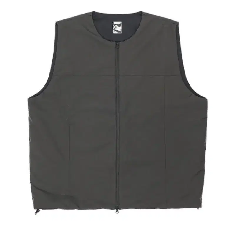 [L]Insulated Padded Vest "Coal Grey"