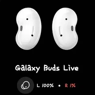 삼성 SAMSUNG SM-R180 갤럭시 버즈 라이브 LIVE 화이트