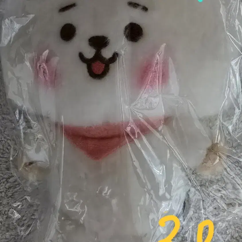 일본 라인프렌즈  BT21 알제이 RJ 인형 키링