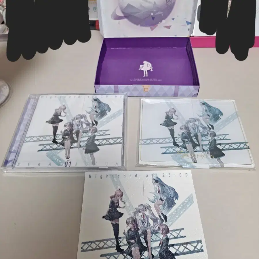 프세카 프로세카 니고 세카이 앨범 vol.1 25시 나이트코드에서 cd