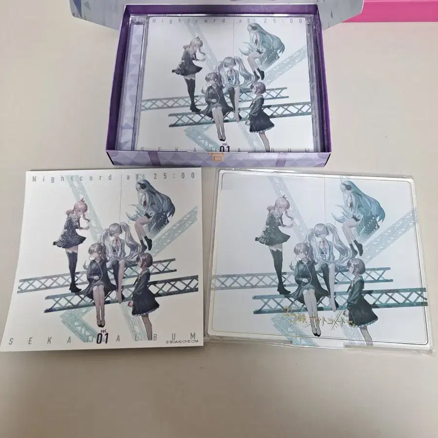 프세카 프로세카 니고 세카이 앨범 vol.1 25시 나이트코드에서 cd