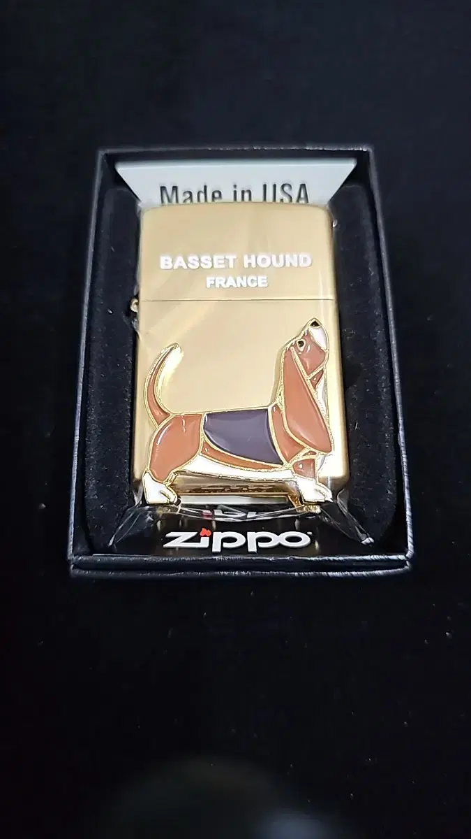 (새상품)지포 zippo 바셋 하운드 정품