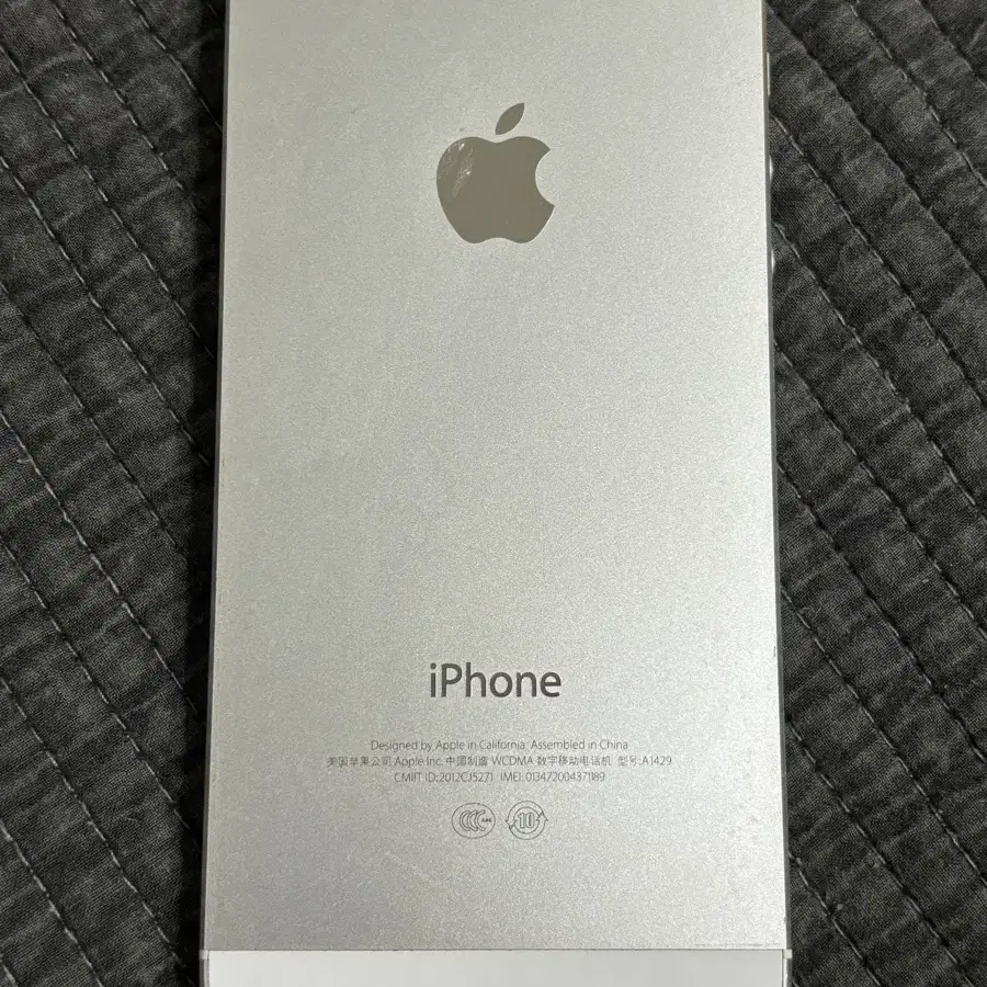 iPhone5 16GB Silver  50114