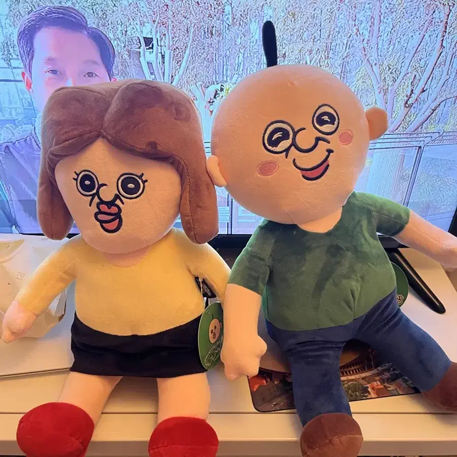 빵빵이 인형 , 옥지 인형, 빵빵이 옥지 커플 세트