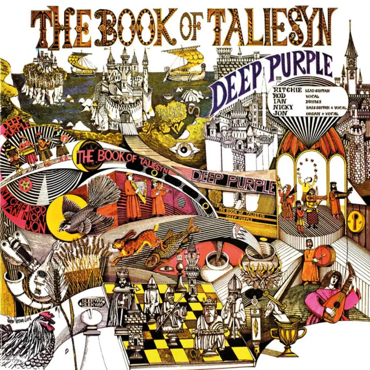 딥 퍼플 Book Of Tailsyn 앨범 시디 CD