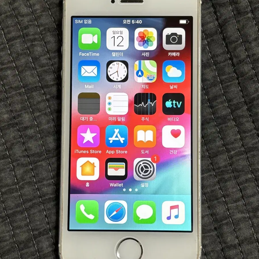 iPhone5s 16GB Silver  50098