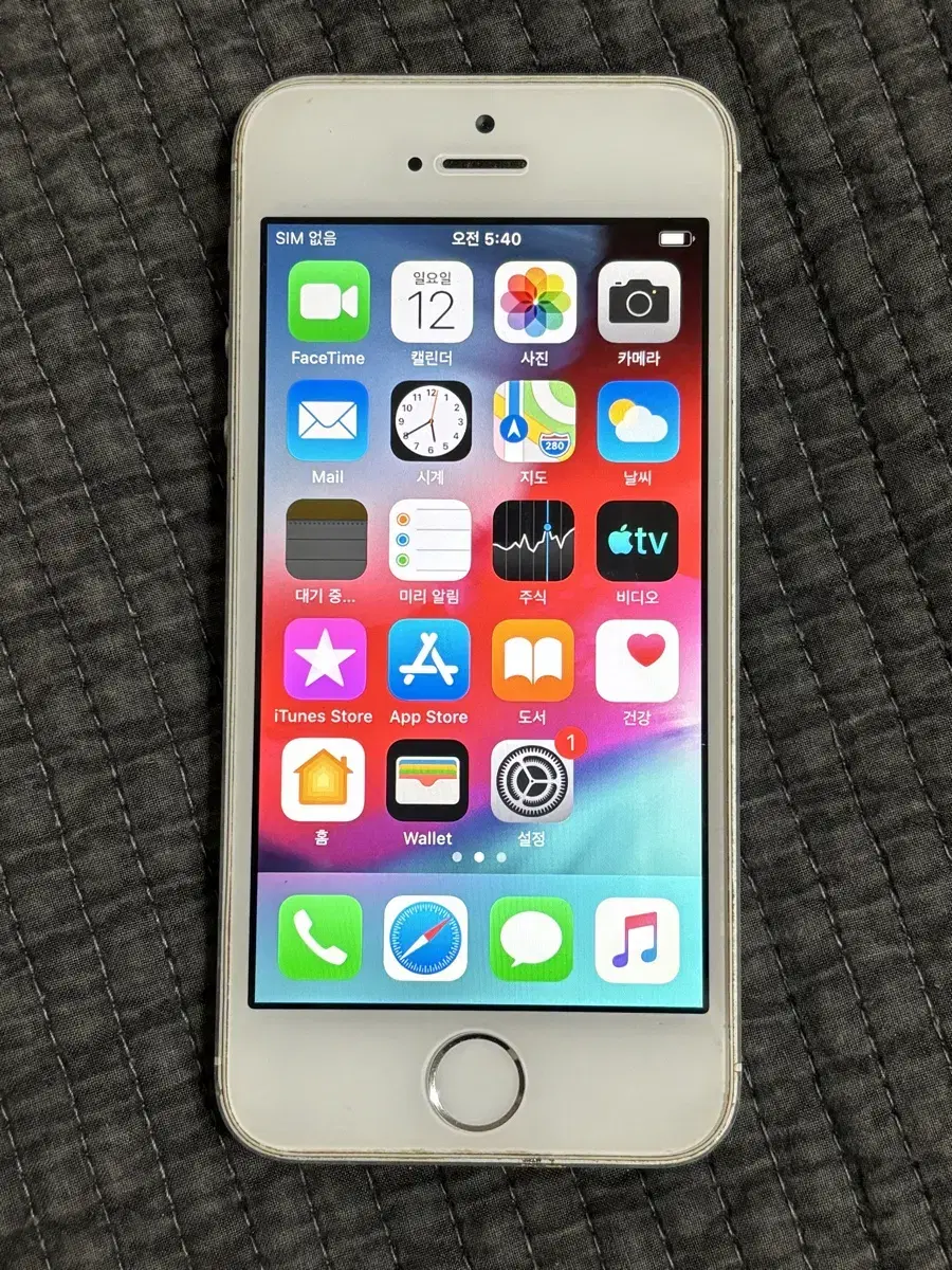 iPhone5s 16GB Silver  50098