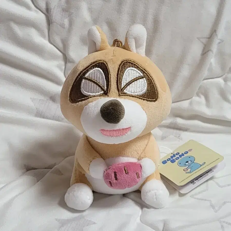 보노보노 너부리 키링인형 (약12cm, 택O)