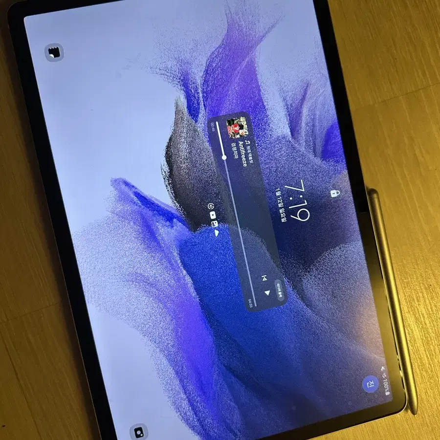 갤럭시탭 s7 fe wifi 64 GB 새상품 + 케이스 + 종이질감필름