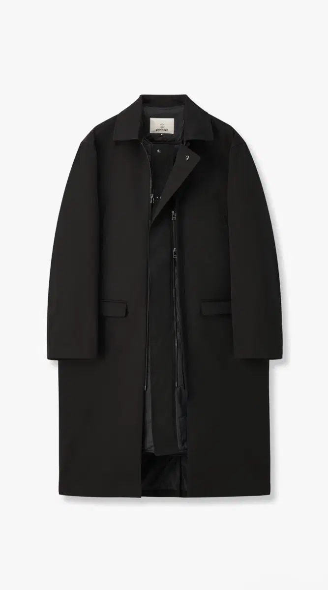 이얼즈어고 맥코트 L BLACK TRANSFORM 2PC MAC COAT