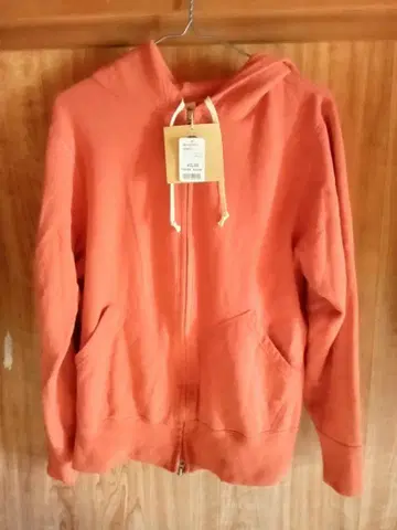 투문 TWO MOON 라이트 웨이트 후드티 올드 레드 M