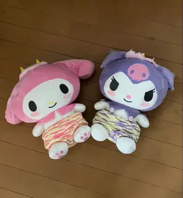 산리오 절분 마이멜로디와 쿠로미 봉제인형 빅