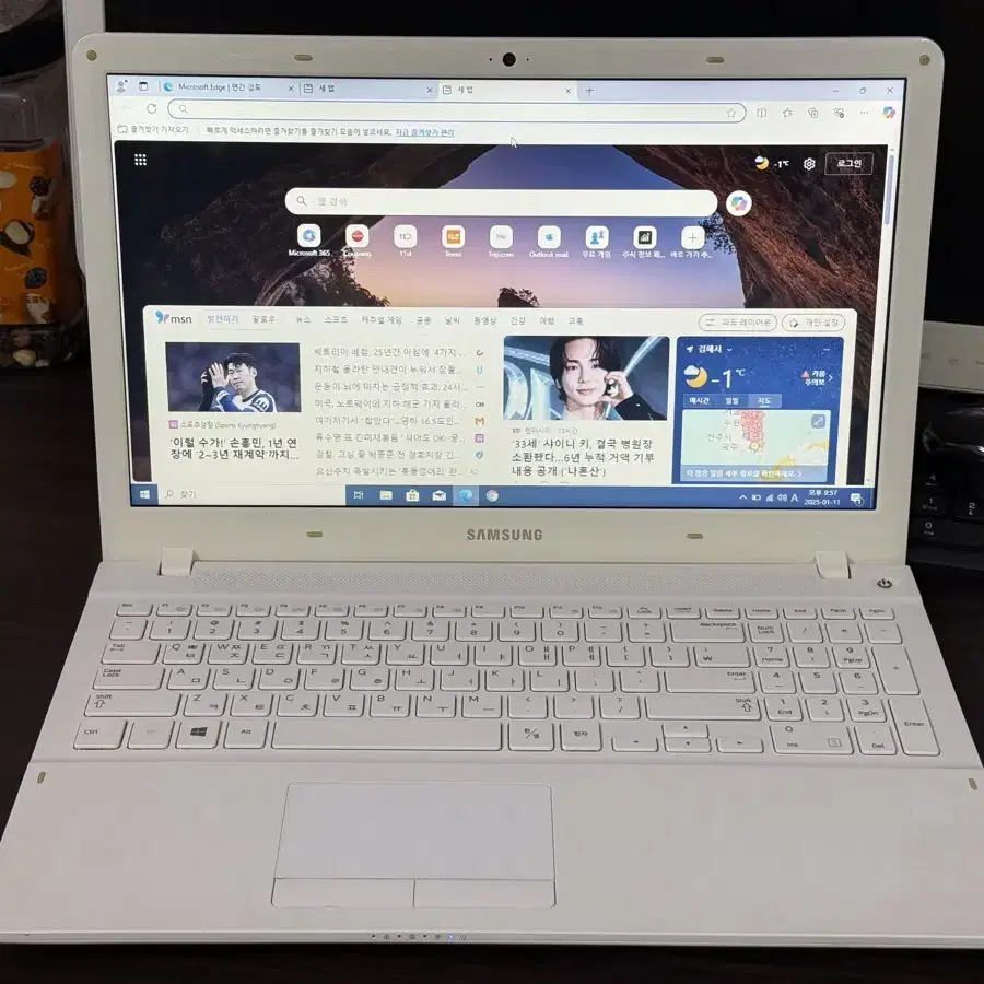 삼성 노트북 core i3 cpu 8gb램 ssd120gb