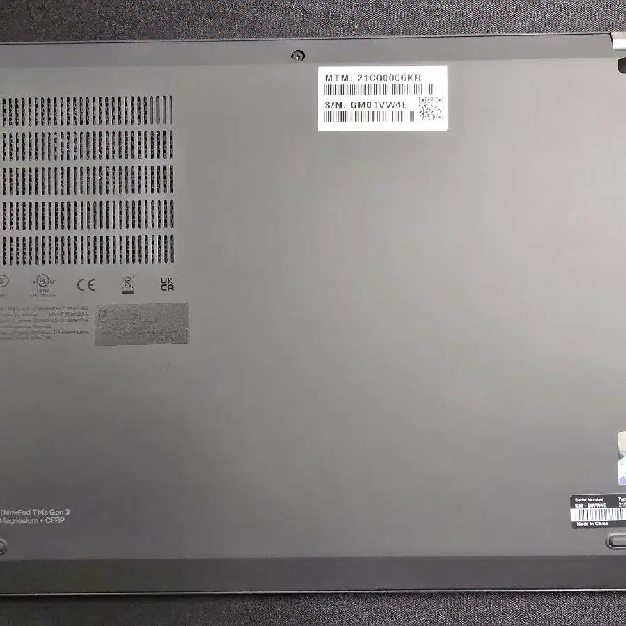 Thinkpad T14S Gen3 21CQ0006KR 팝니다