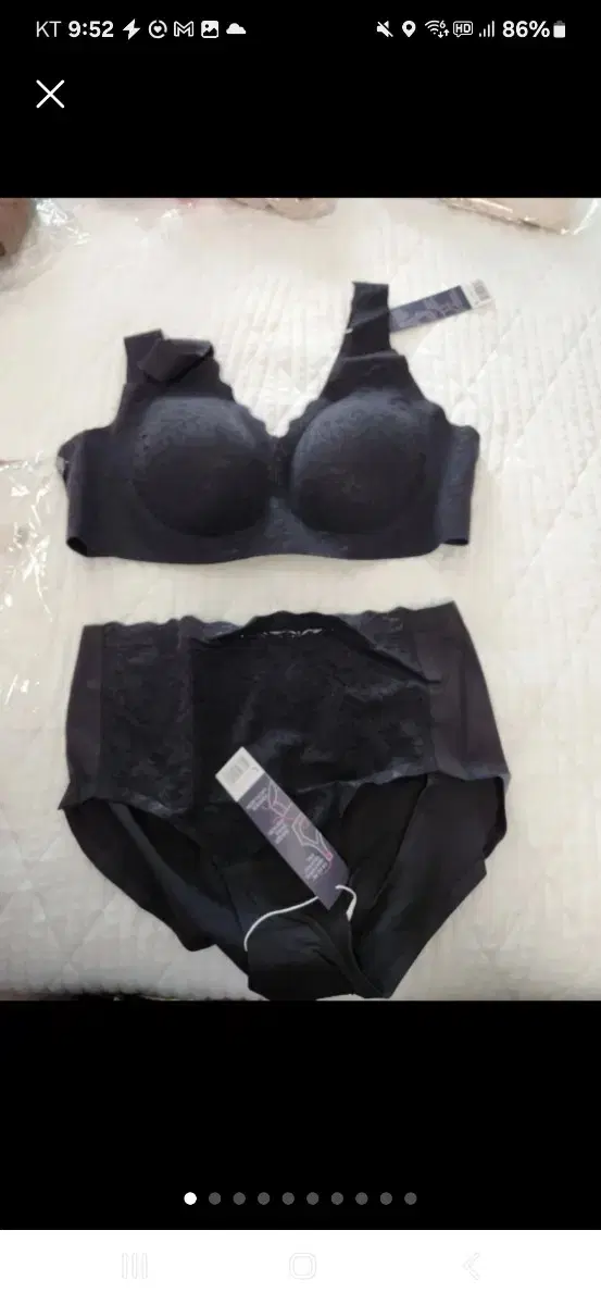 WAXWAXBraPantySet L Size (Black/Brown) ㅡ1 Set Price