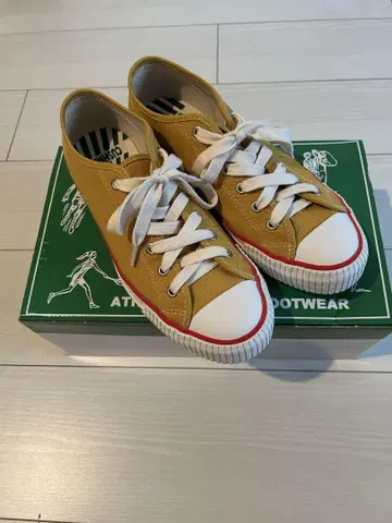 쿠시맨 50년대 스타일 로우 컷 캔버스 스니커즈 26cm