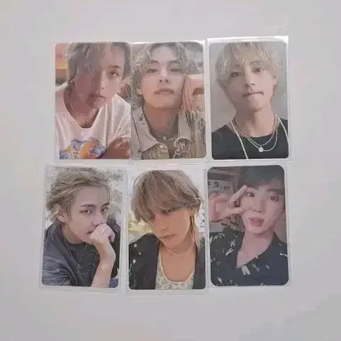 방탄소년단 방탄 뷔 김태형 진 포카 일괄 미개봉앨범 앨범