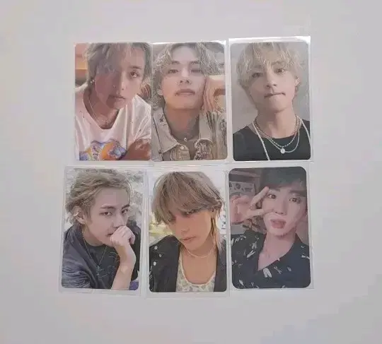 방탄소년단 방탄 뷔 김태형 진 포카 일괄 미개봉앨범 앨범