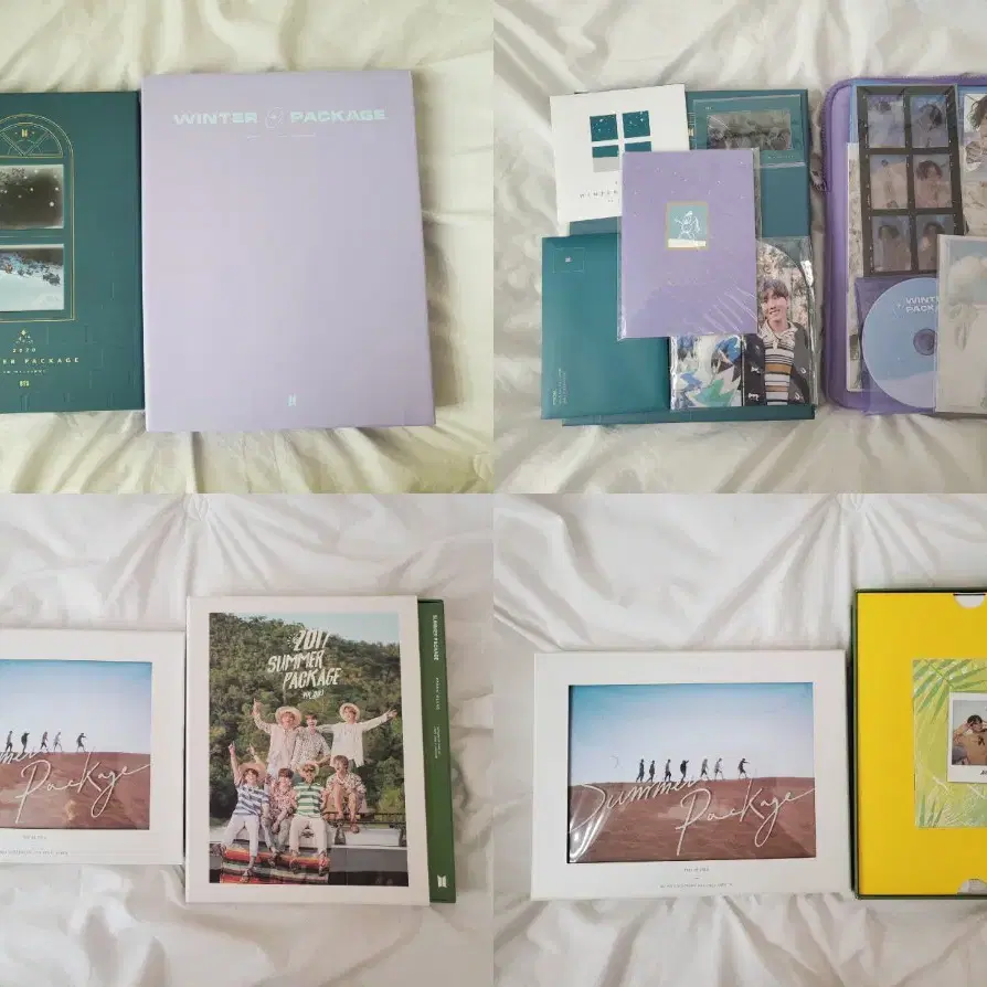 방탄소년단 BTS 썸머패키지/윈터패키지 DVD 일괄 양도