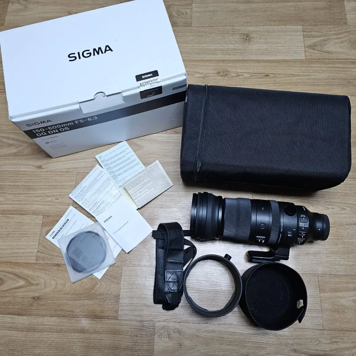 시그마 fe sigma s 150-600  f5-6.3 판매합니다.