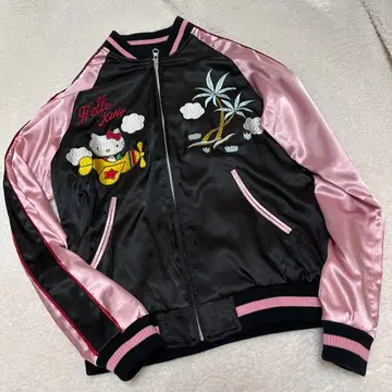 레어 헬로키티스카잔 핑크 자수