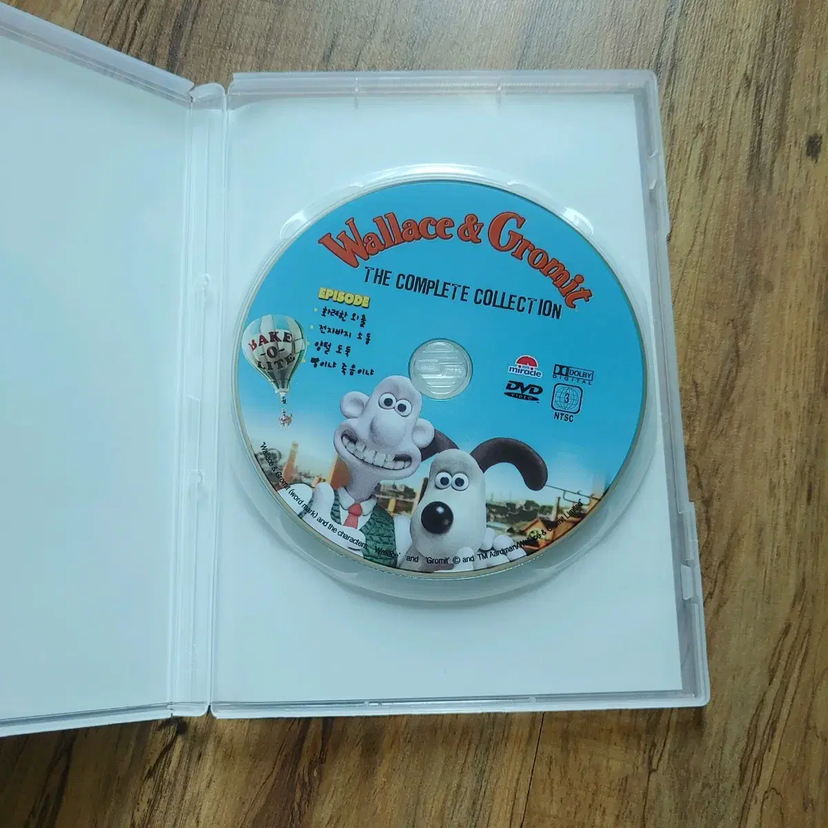 월레스와 그로밋 컴플리트 콜렉션 단편 모음집 DVD