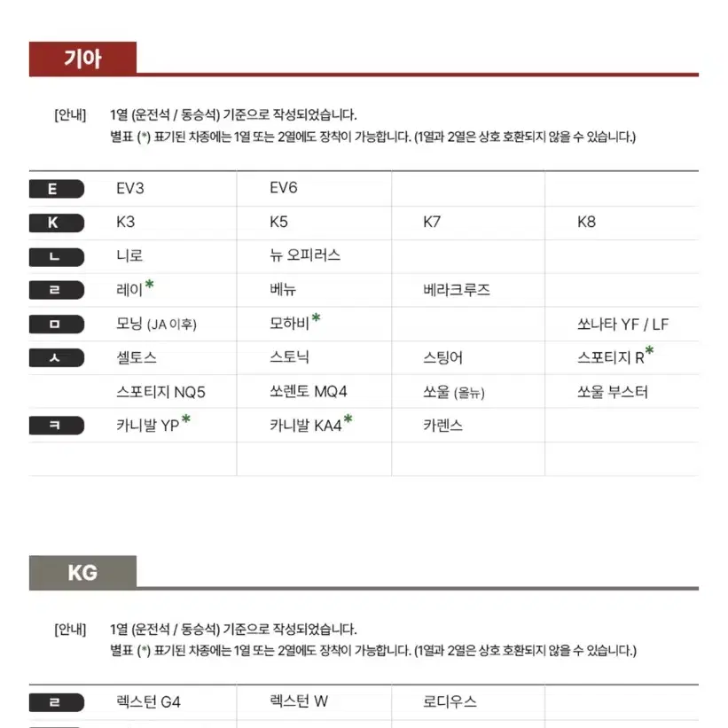 아임반 헤드레스트 2개 L6 누빔