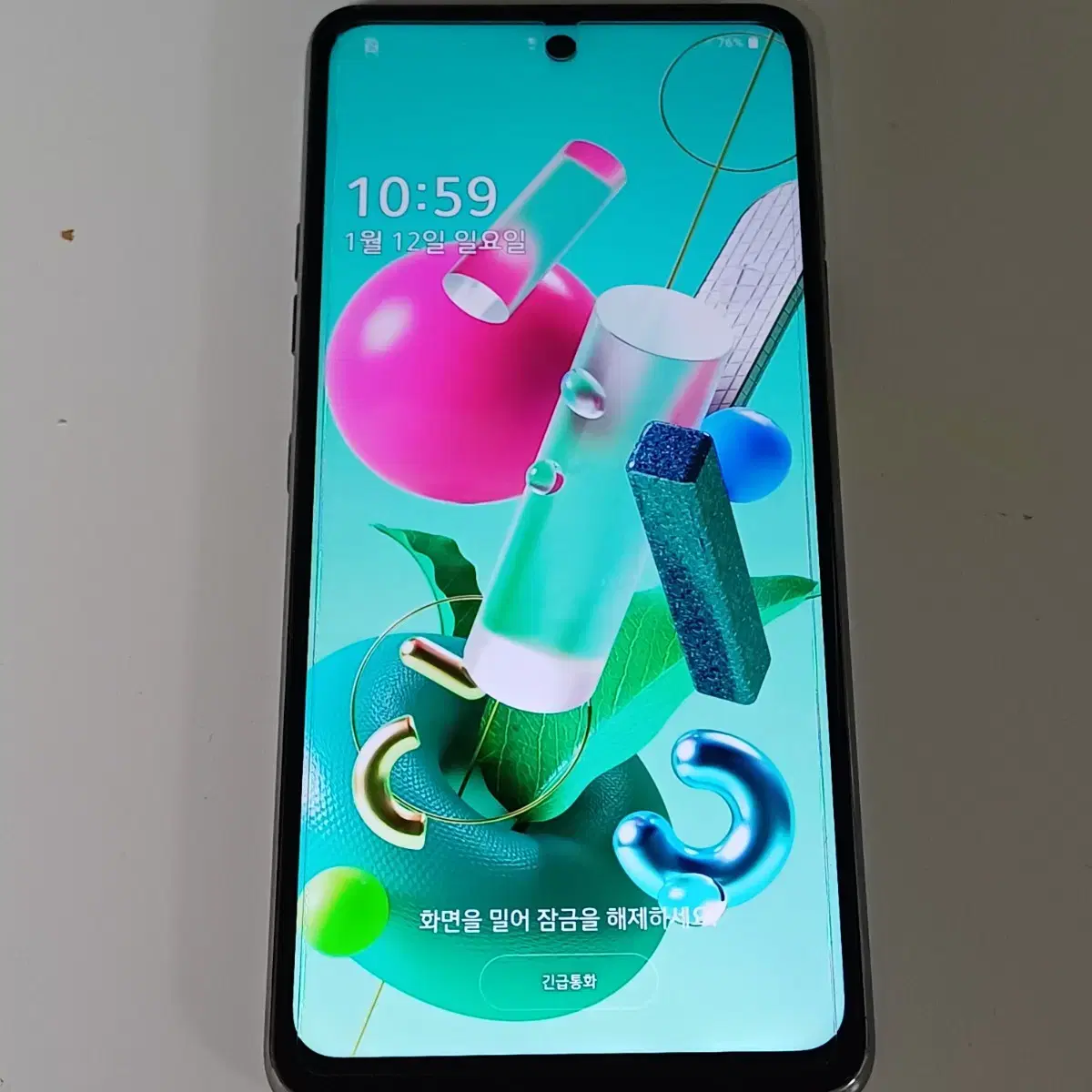 LG Q92 128g 휴대폰 상태좋음