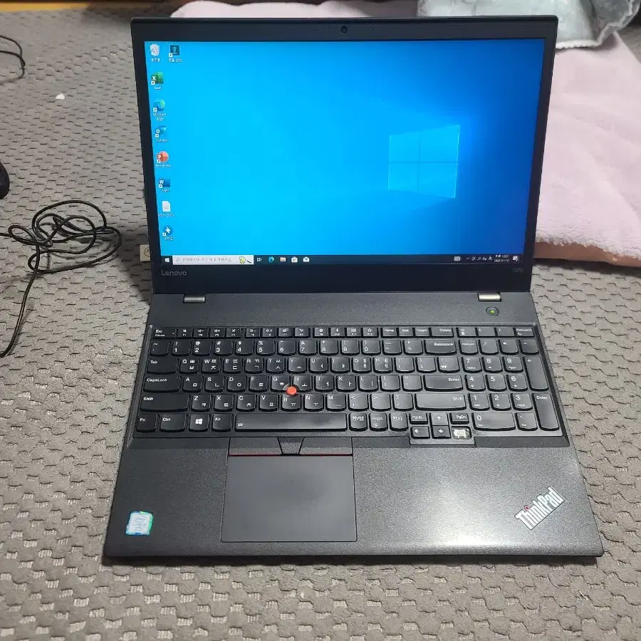 레노버 T570 노트북 i7-7600u 램16 SSD256