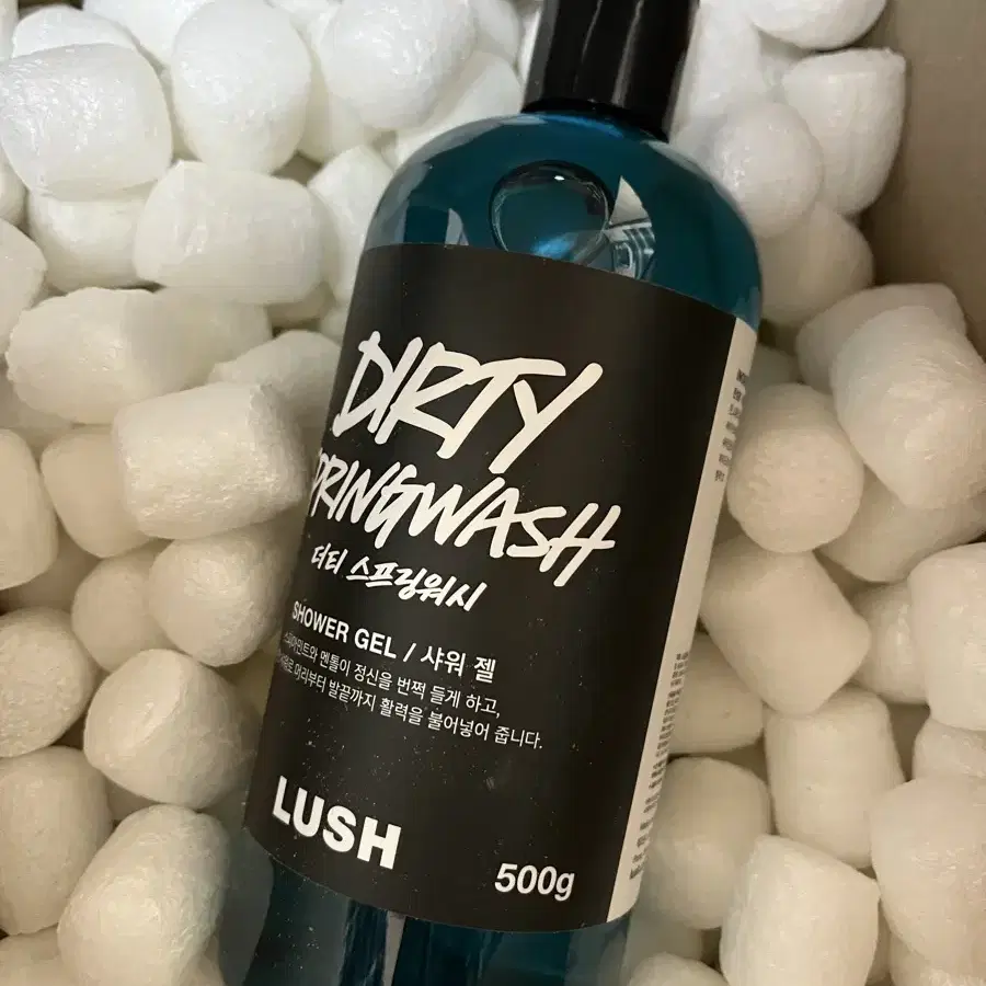 러시 lush 더티 스프링워시 샤워젤 바디워시 500g