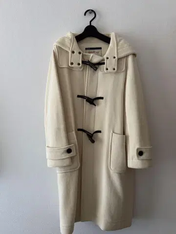 Rouge vif 더플 코트 아이보리