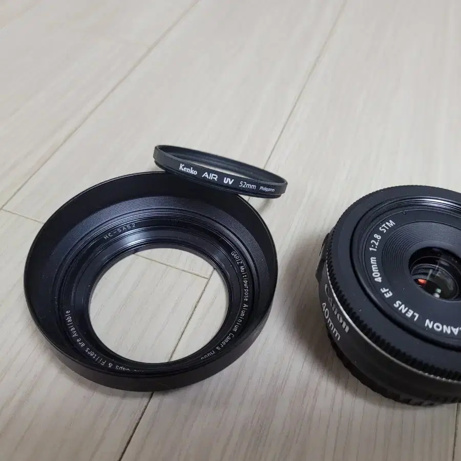 특별한 구성의 A급 캐논 EF 40mm f2.8 STM 팬케익 렌즈