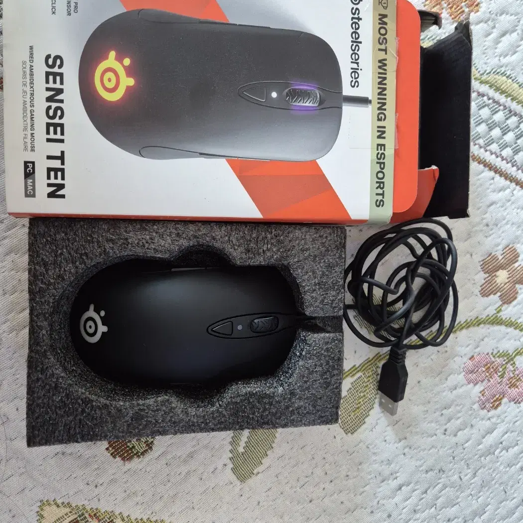 스틸시리즈 센세이 텐(steelseries sensei ten)