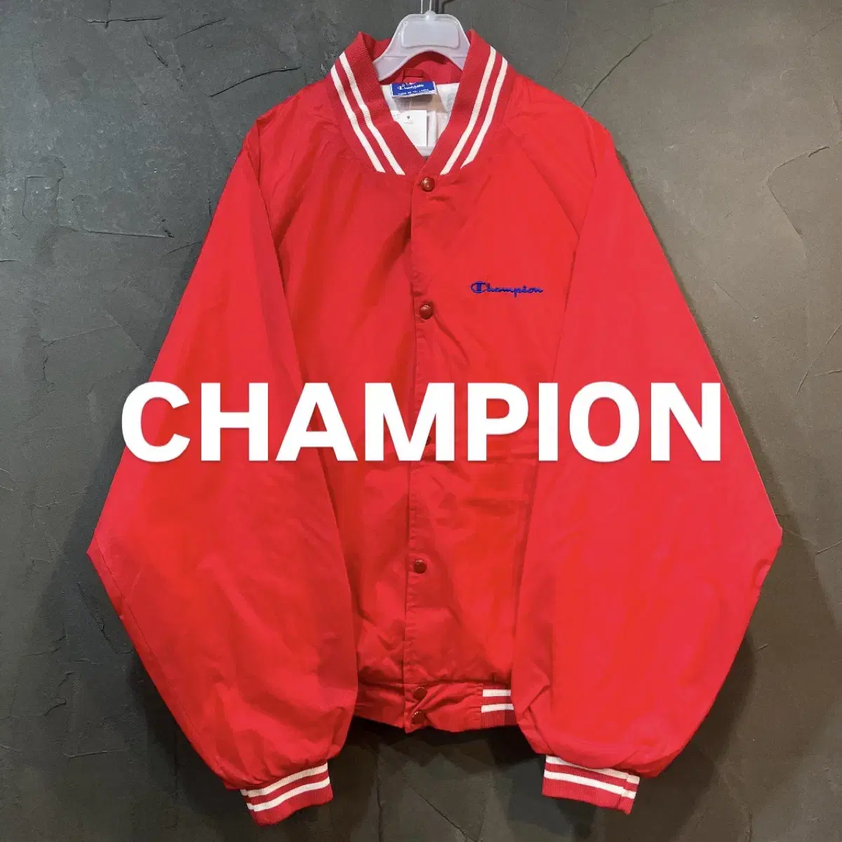 [XXL] CHAMPION 챔피온 올드스쿨 코치자켓