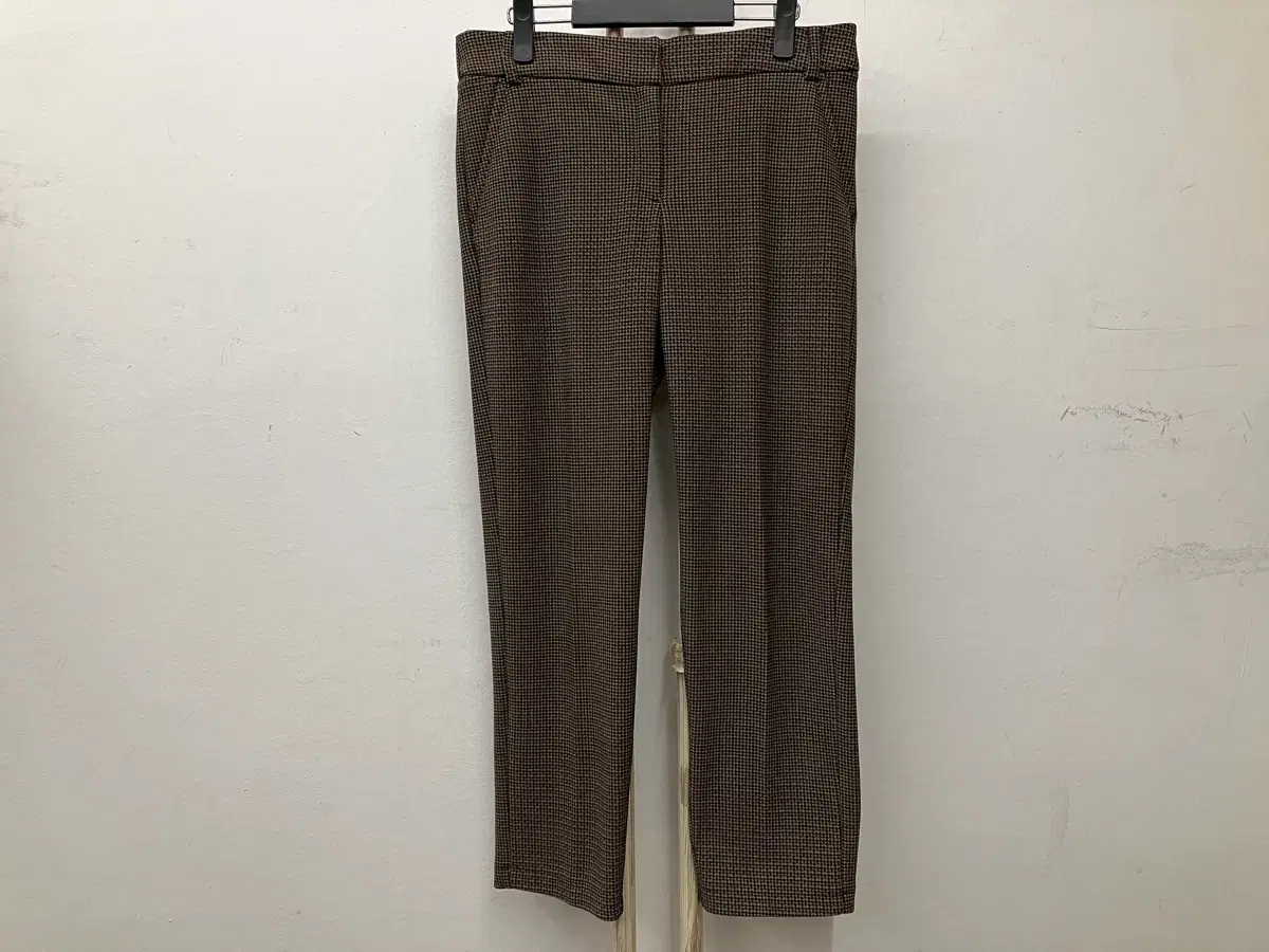 2 CLO CHAI Checked-knit pants 88 (85-105)