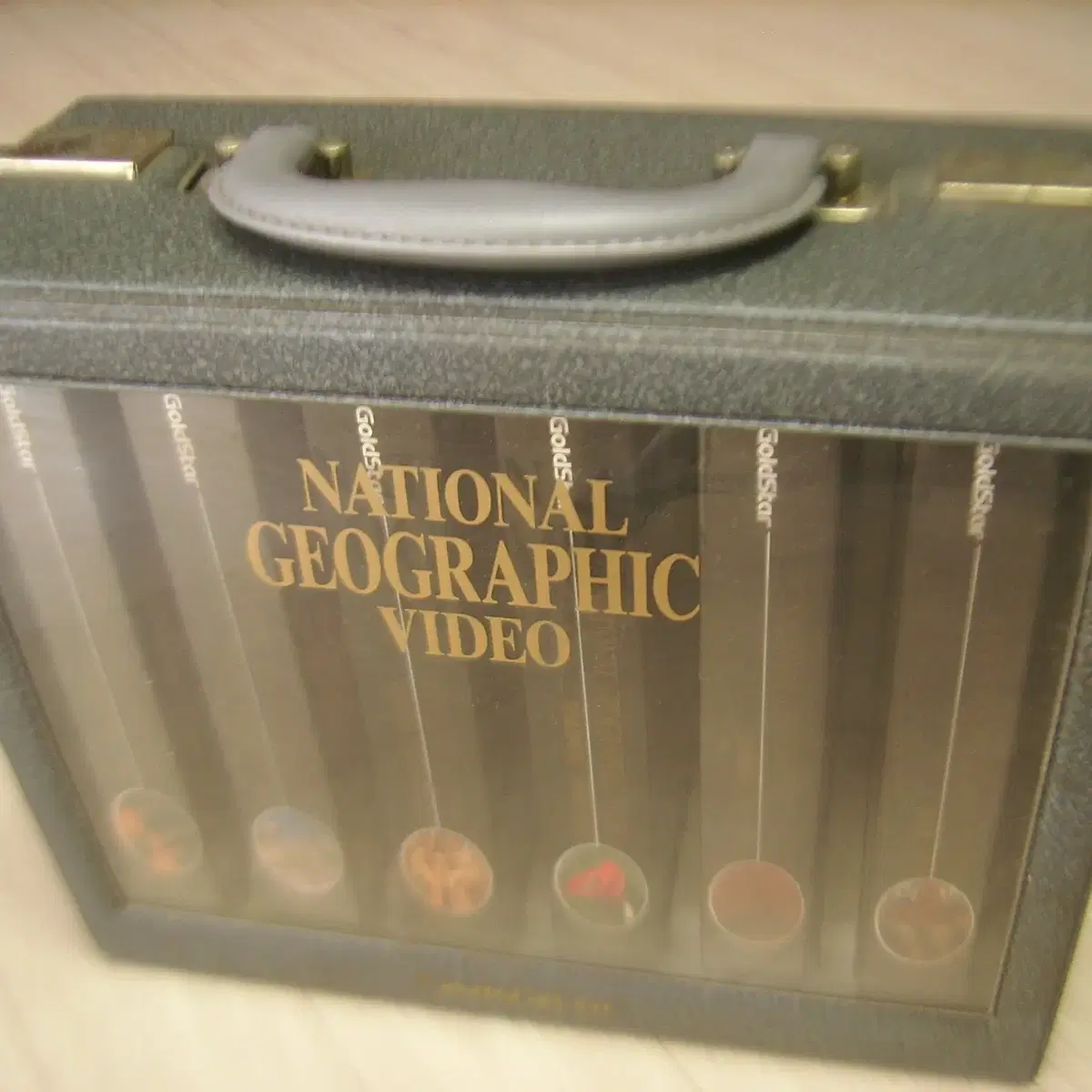 VHS 테이프 NATONAL GEOGRAPHIC  지오그래픽 골드스타