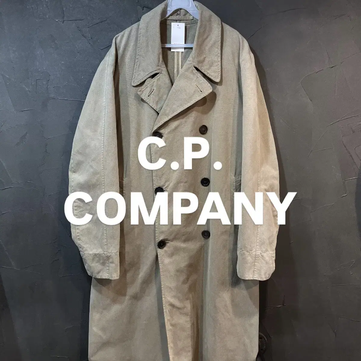 [L] CP COMPANY 씨피컴퍼니 치노 트렌치