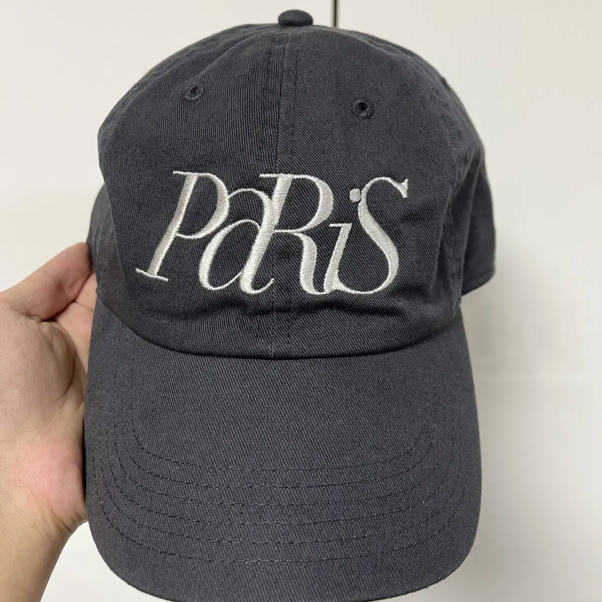 나이스웨더 PARIS 볼캡 모자 캡 cap