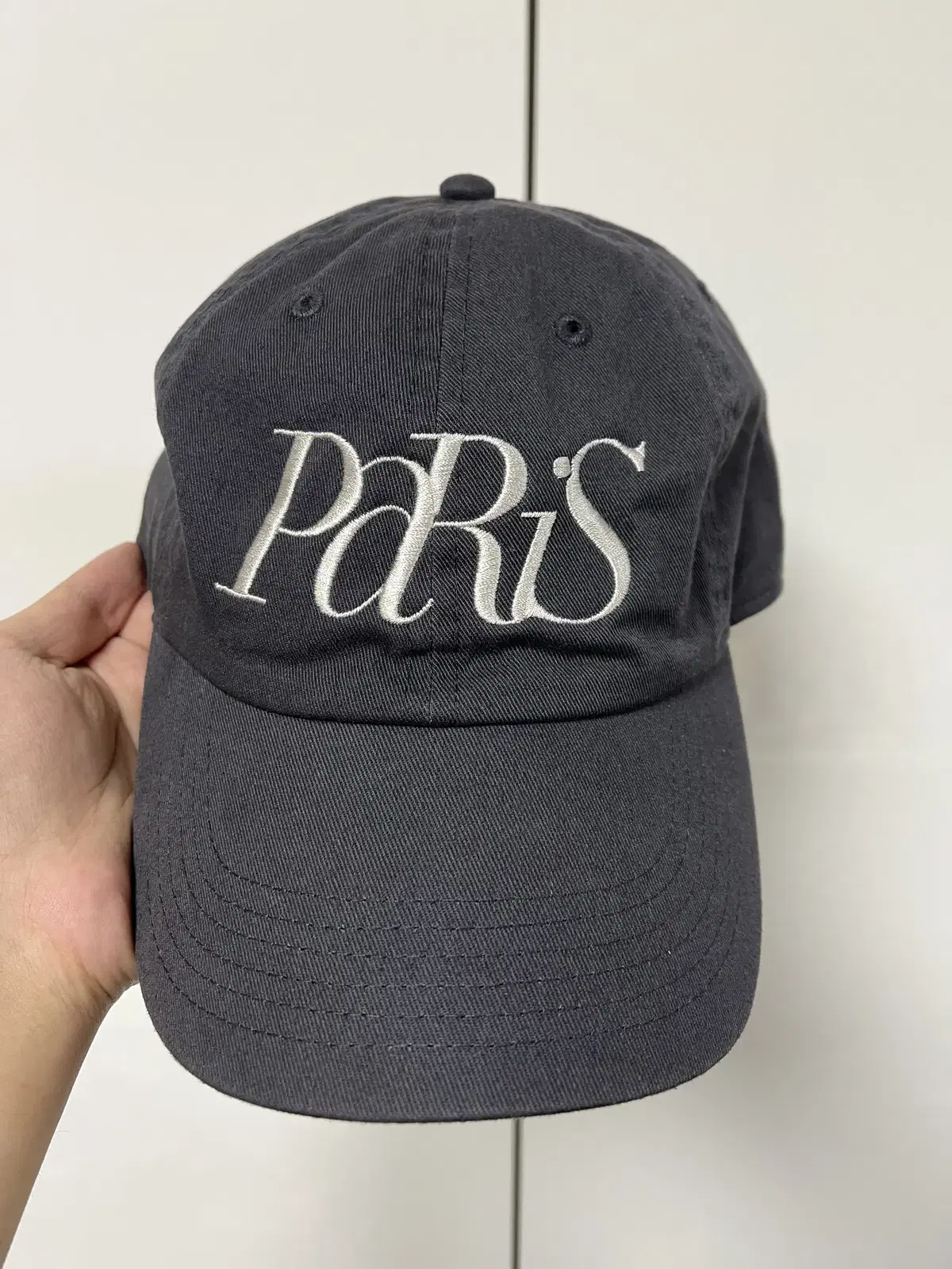 나이스웨더 PARIS 볼캡 모자 캡 cap