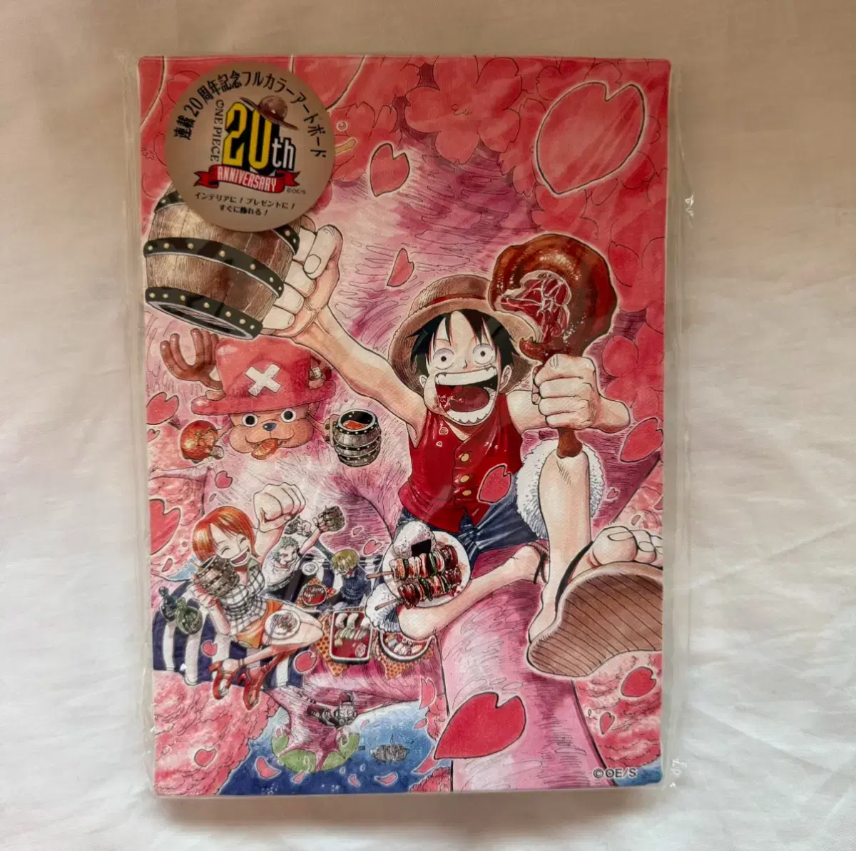 ONEPIECE 20th Anniversary Masterpiece Scene Illustration Canvas