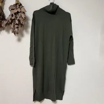 SLY SLYstandard 슬립스탠다드 니트 원피스 터틀넥