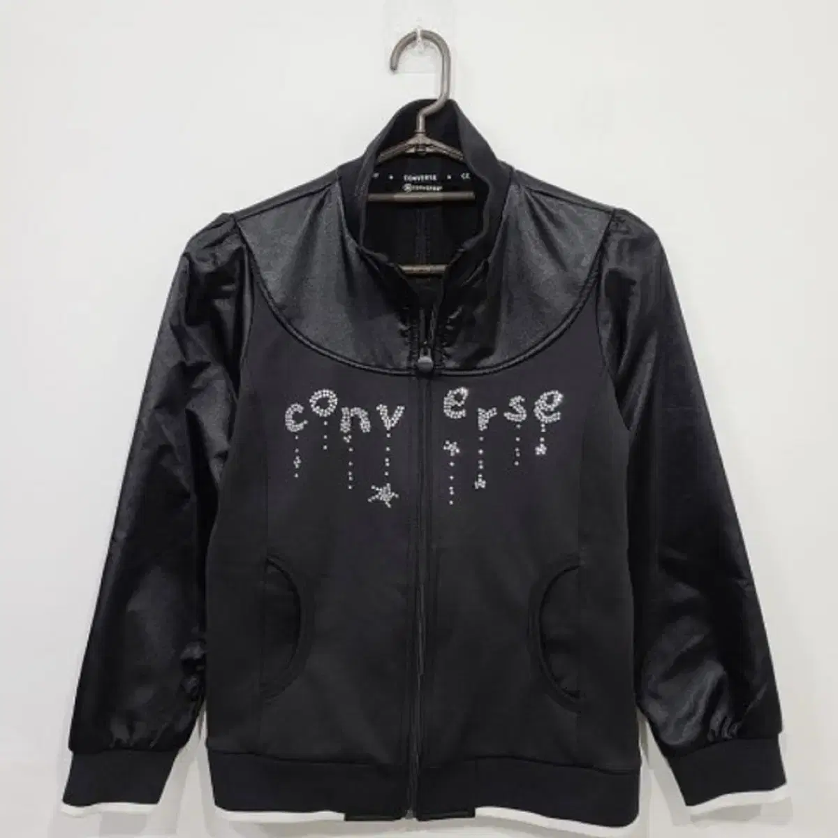 converse vintage leather jacket