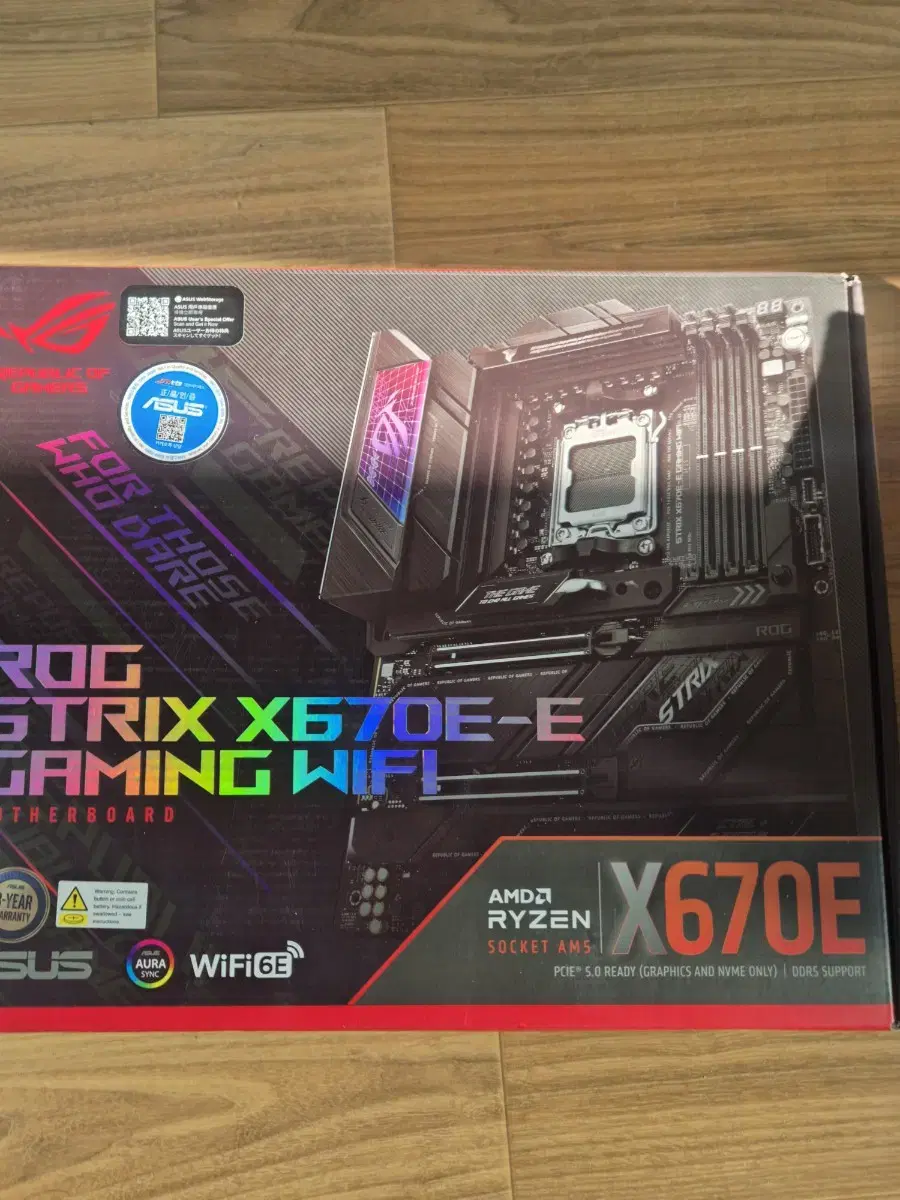 asus x670e-e rog strix gaming wifi