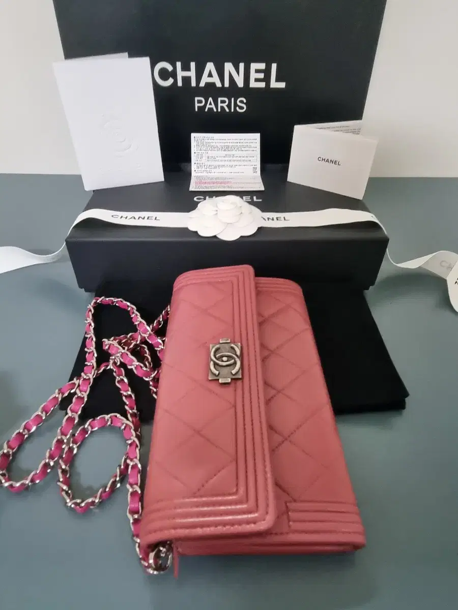 A-grade} Boy Chanel change purse (genuine product, inspection completed, warranty included)