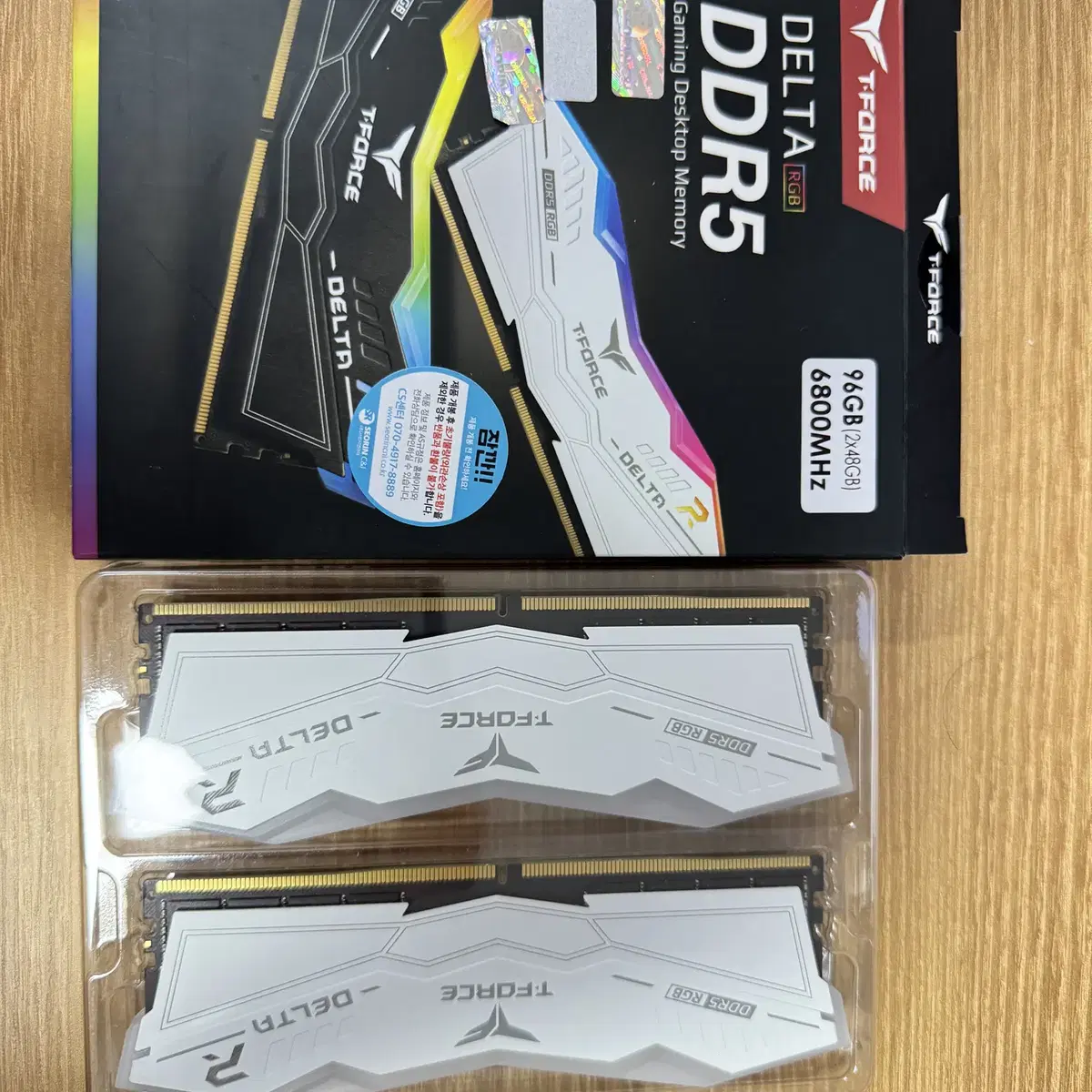 TeamGroup T-force DDR5 96GB 6800MHz 메모리