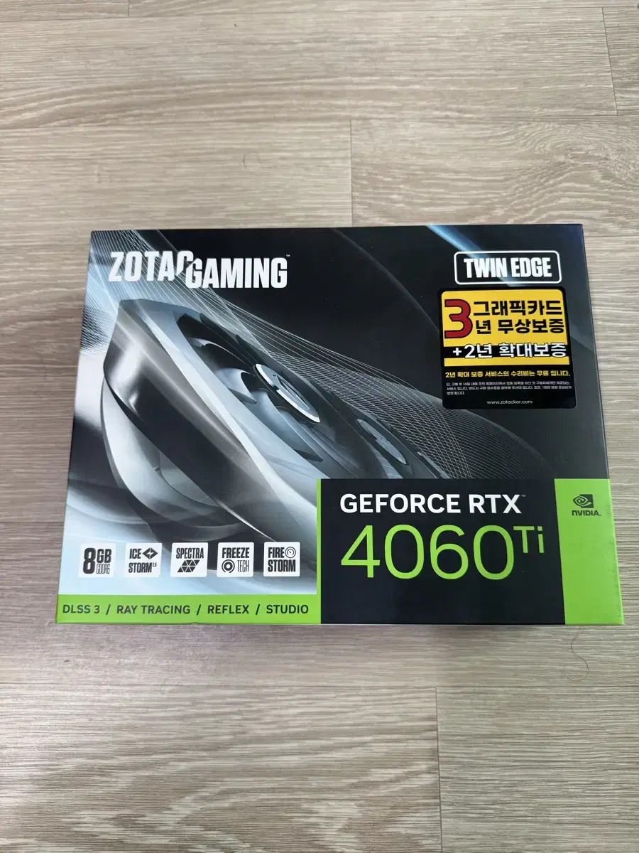 미개봉 조택 RTX4060TI