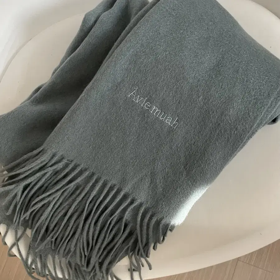 아비에무아 pure cashmere scarf oceanic 머플러