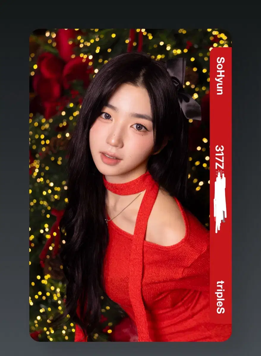 Sohyun Christmas triples WTS of the object