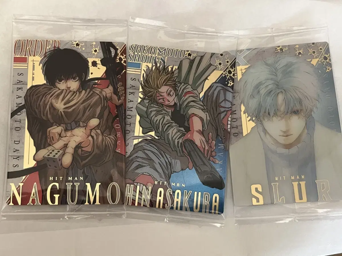 Sakamoto Deys Sakday Wehas Kards Nagumo Shin Slur Bulk Rare